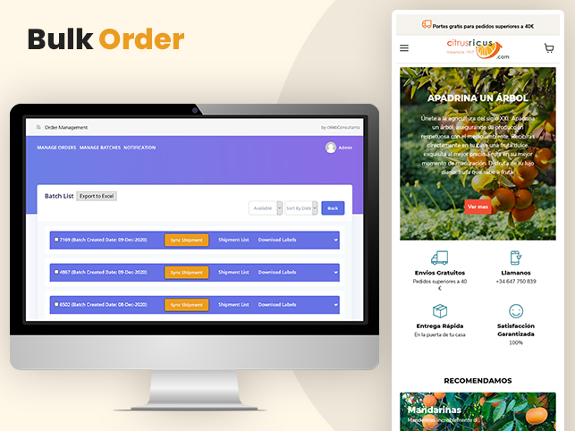 Webgarh Custom Apps Portfolio -  Bulk Order