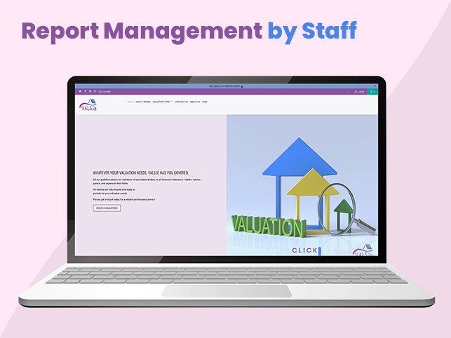 Webgarh Custom Apps Portfolio -  Report Management by Staff