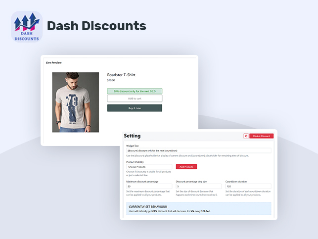 Webgarh Public Apps Portfolio -  Dash Discounts